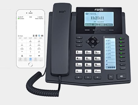 Softphones telephones IP freepbx maroc